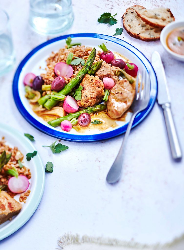 Tajine de veau aux légumes de printemps Recette Cuisine