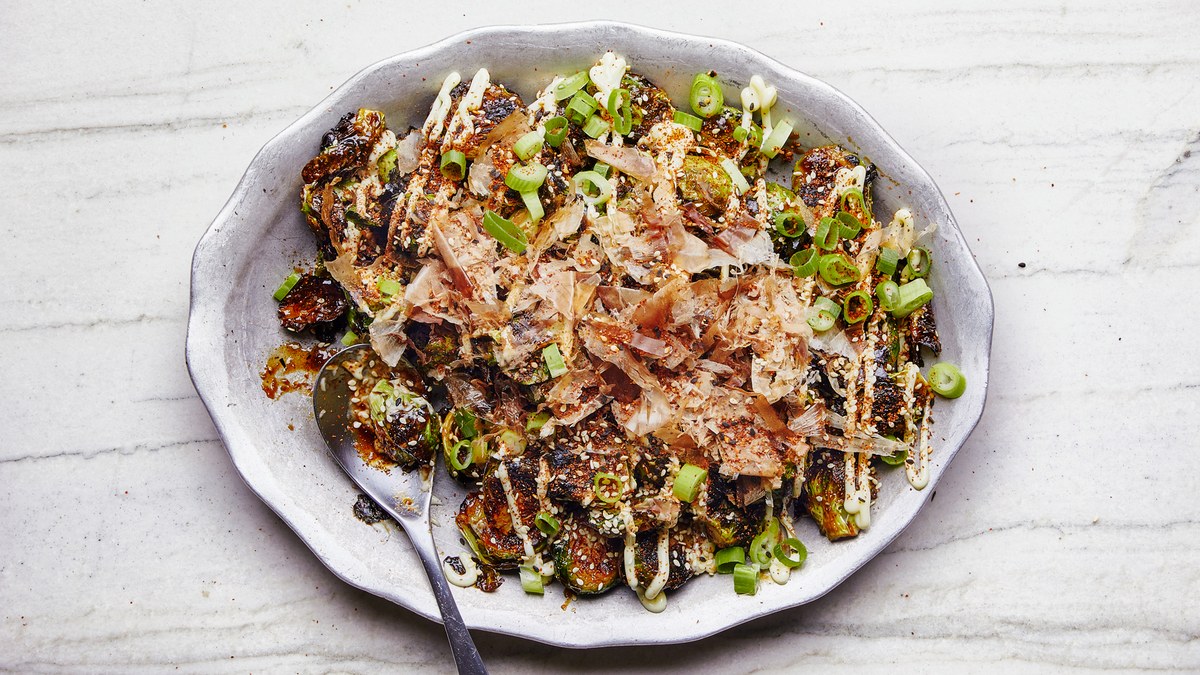 Okonomiyaki Choux de Bruxelles
