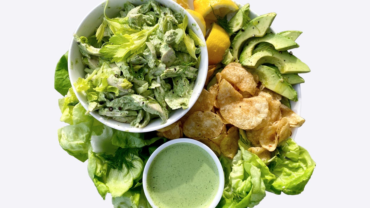 Salade de déesse verte Anything-Goes