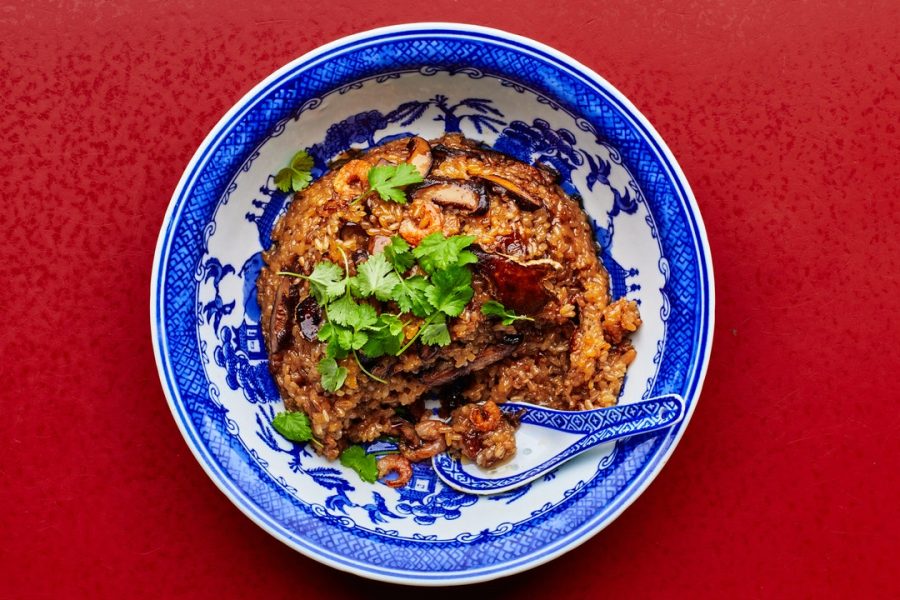 YouFan aux champignons (riz gluant taïwanais)
