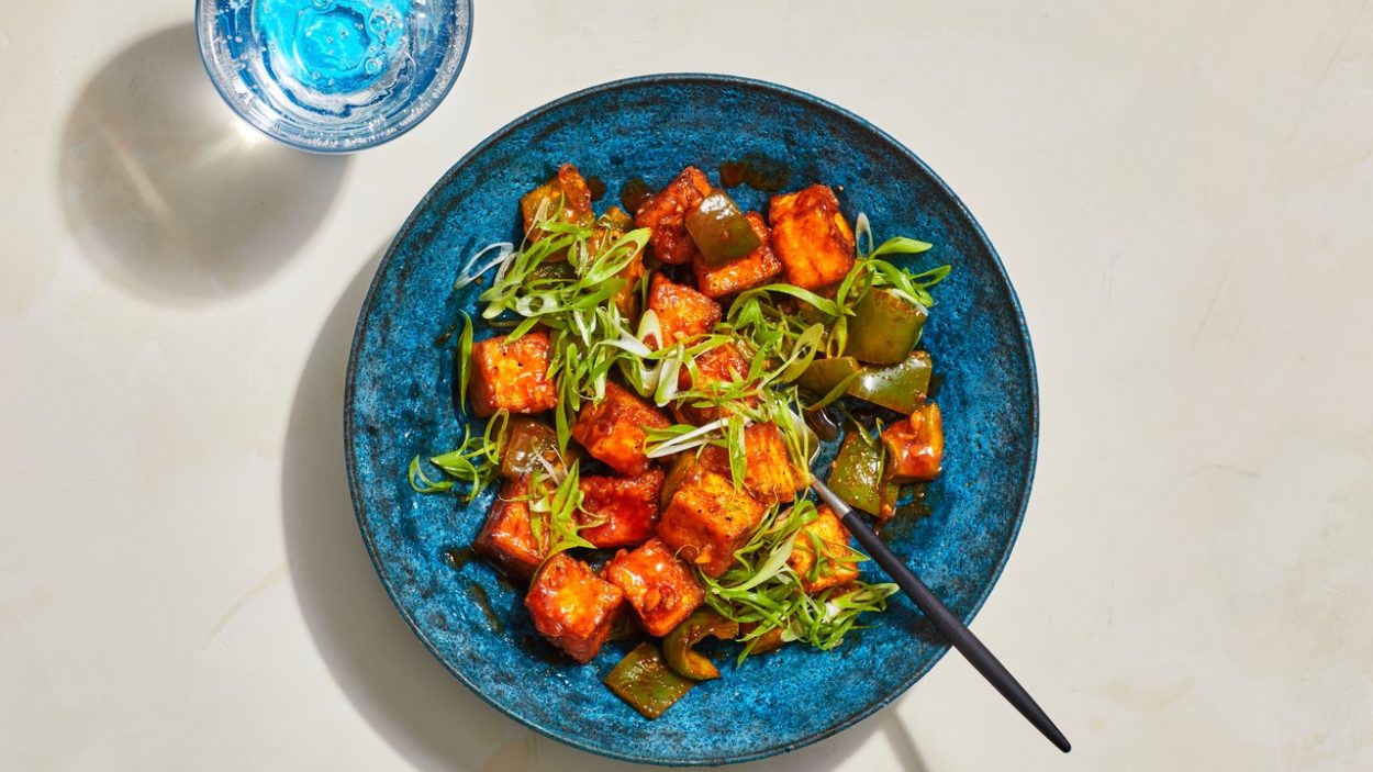 Tofu en sauce au garam masala Recette Cuisine