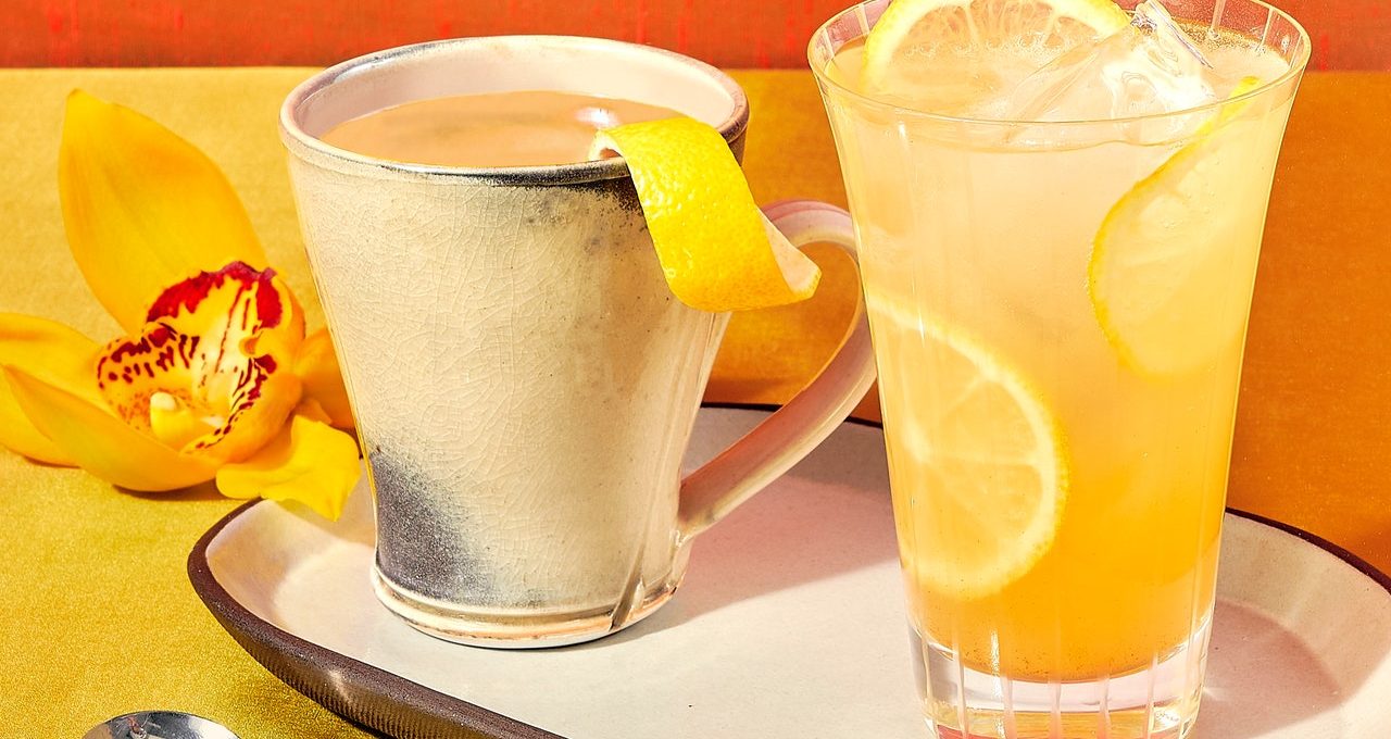 Tonique épicé citron-gingembre, deux façons
