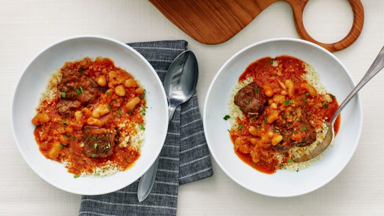 Beef and White Bean Stew With Cumin