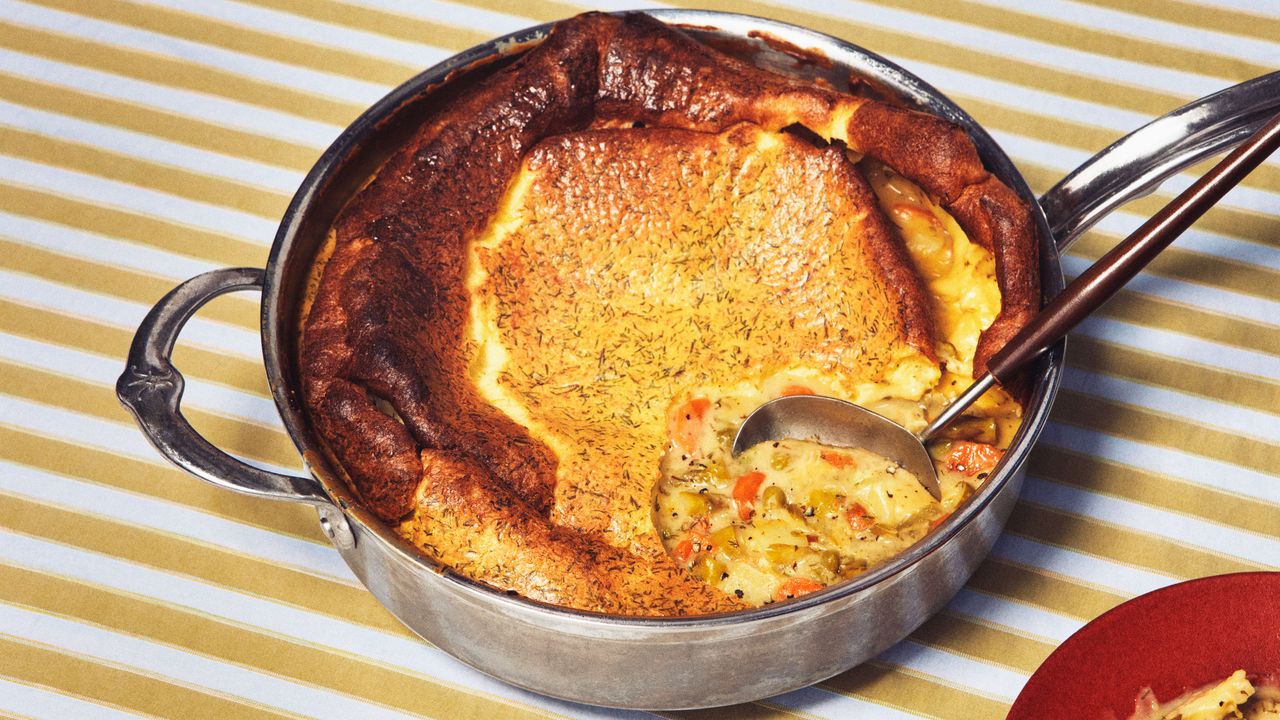 Tarte au pot de popover