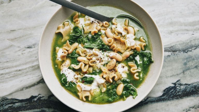 Pâtes vertes E Fagioli