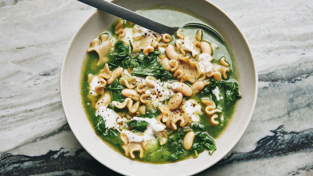 Pâtes vertes E Fagioli