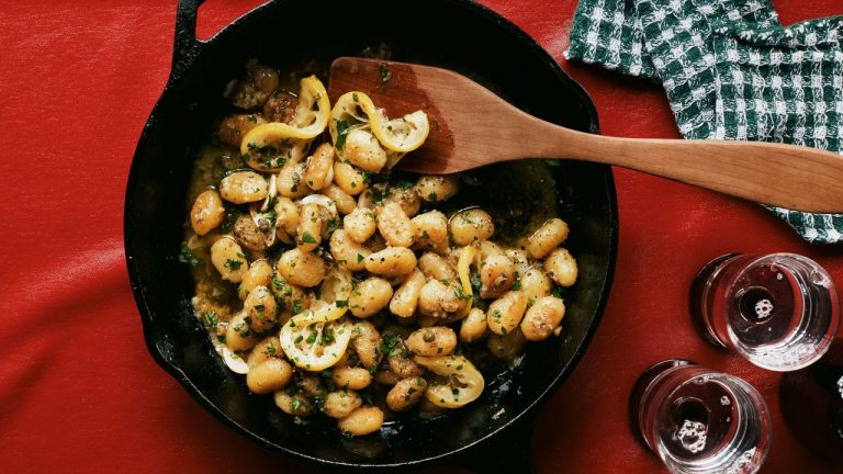 Gnocchi piccata