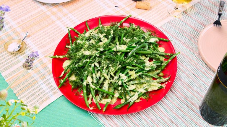Haricots verts avec tahini sbagliato