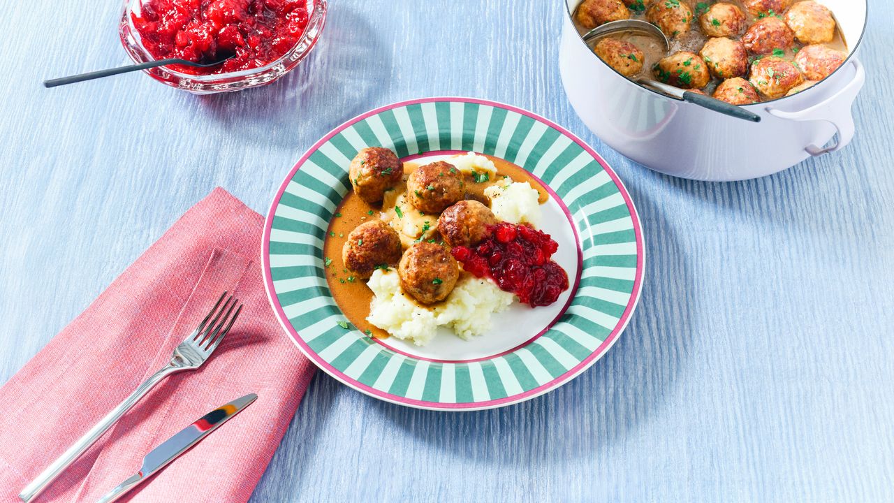 Boulettes de dinde à la suédoise