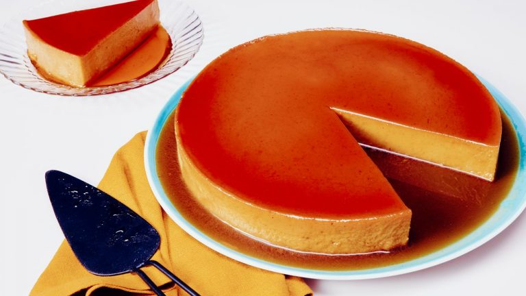 Flan de Queso à la Citrouille