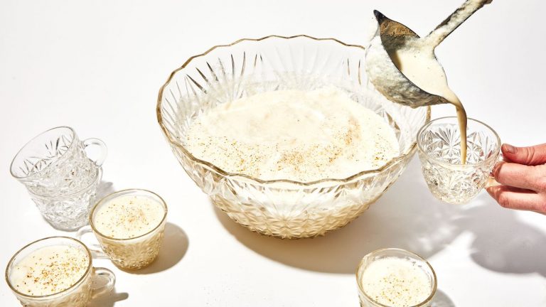 Lait de poule fait maison