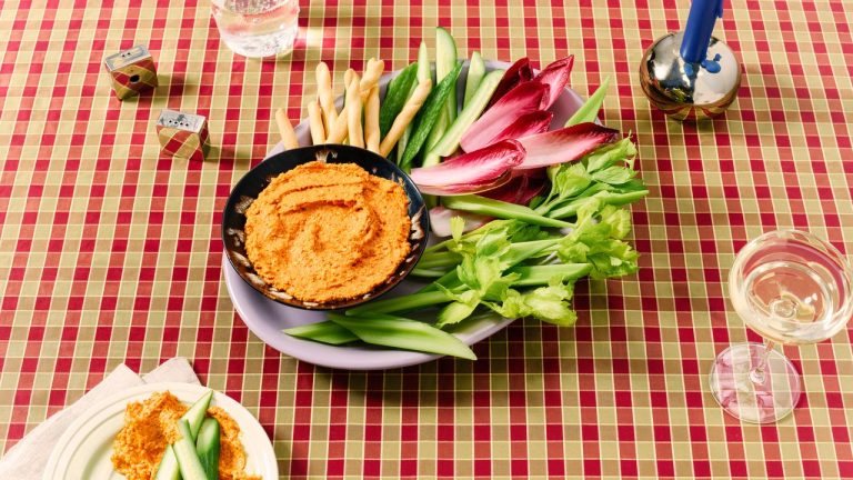 Trempette à la feta et aux tomates séchées