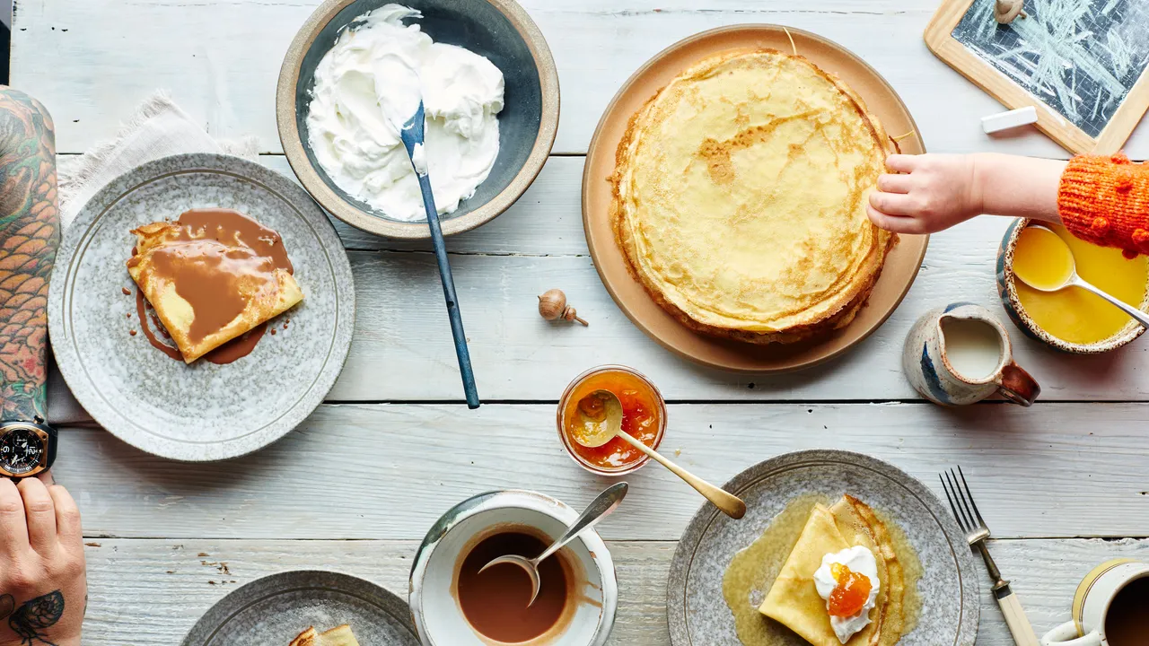 Crêpes françaises de base