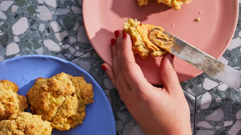 Biscuits aux gouttes de maïs à la crème