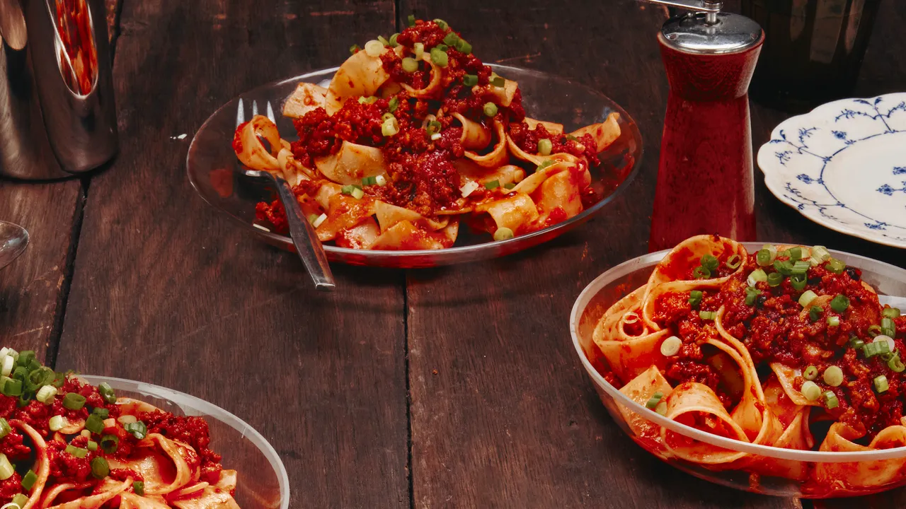 Bolognese aux haricots noirs