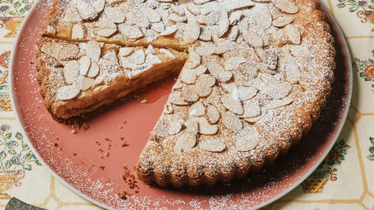 Crostata amandes-abricots