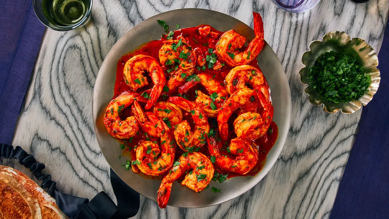 Harissa Langoustines