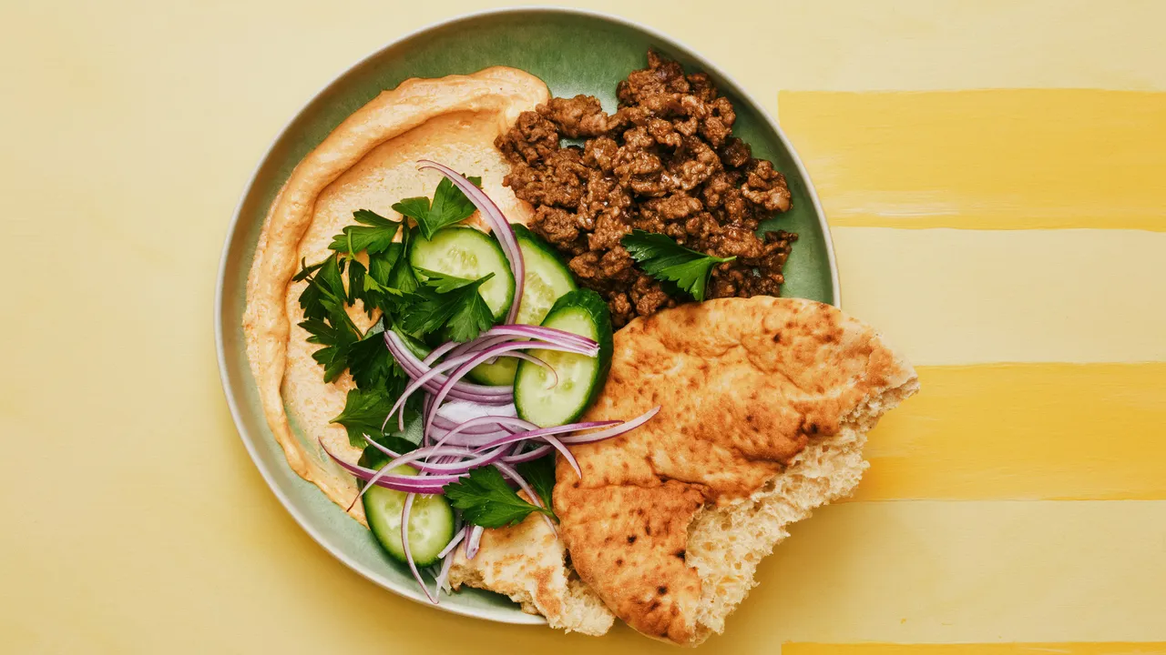 Agneau Fumé Au Yaourt Épicé