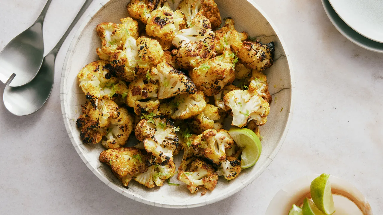 Chou-fleur style tandoori (chou-fleur rôti à l'indienne)