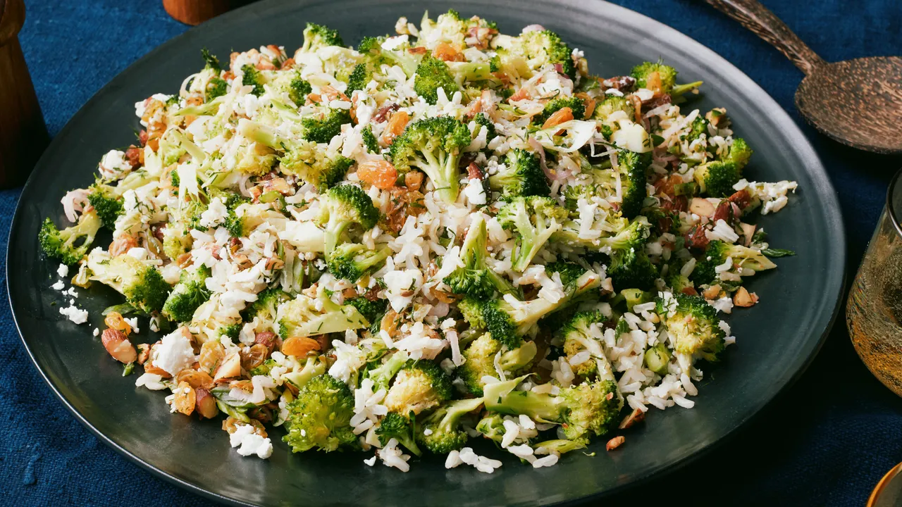 Riz aux confettis de brocoli