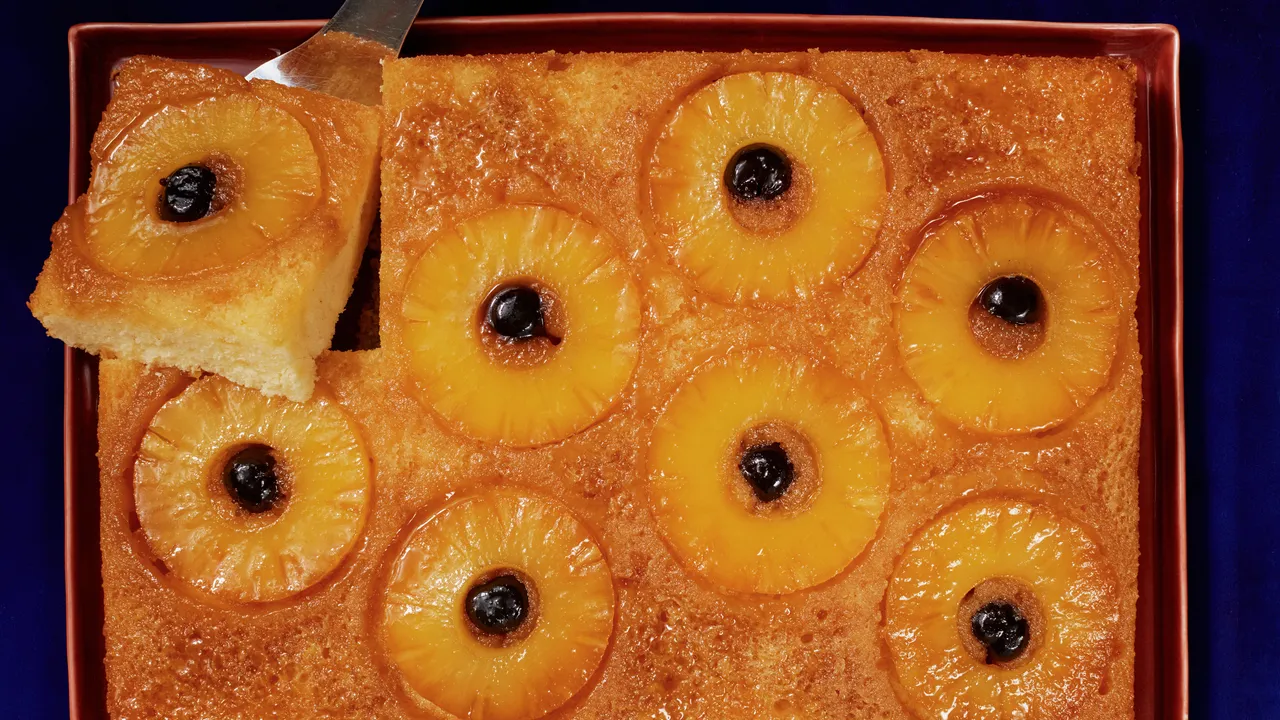 Gâteau renversé à l'ananas