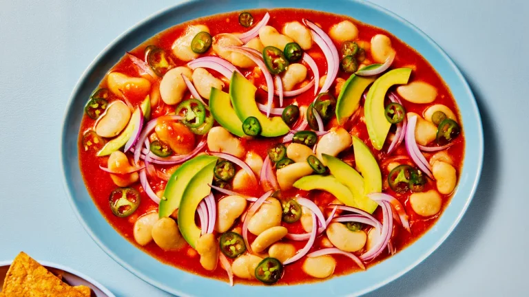 Ceviche aux gros haricots