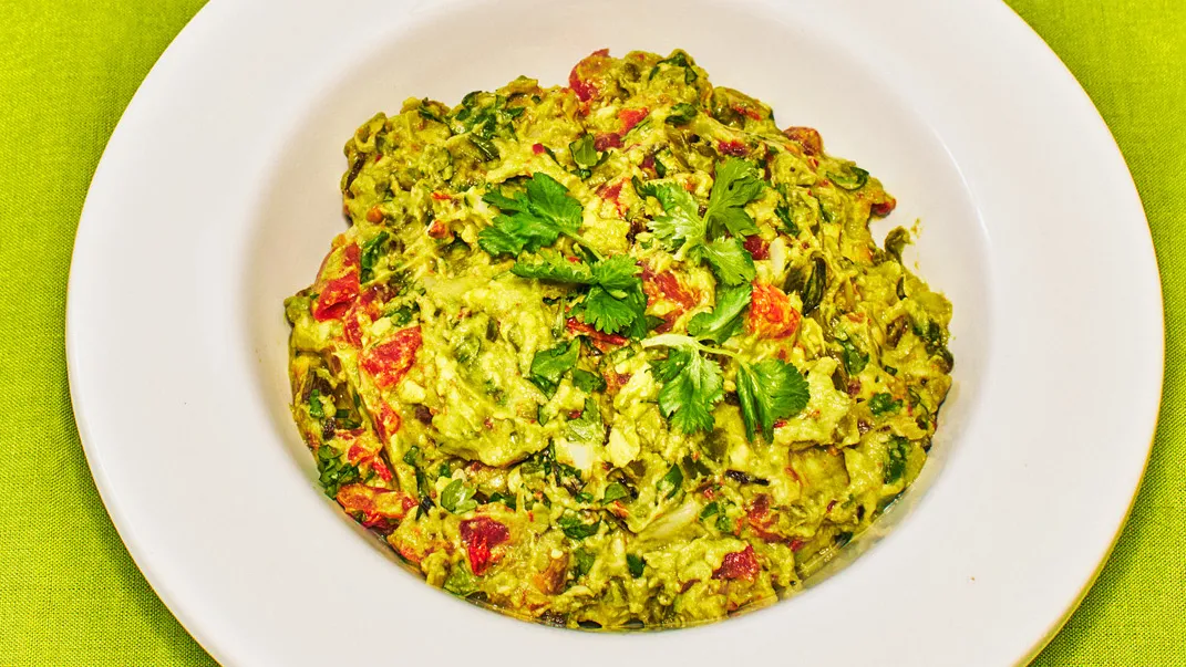 Guacamole carbonisé