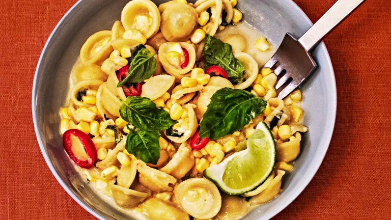 Orecchiette Au Maïs Frais Alfredo