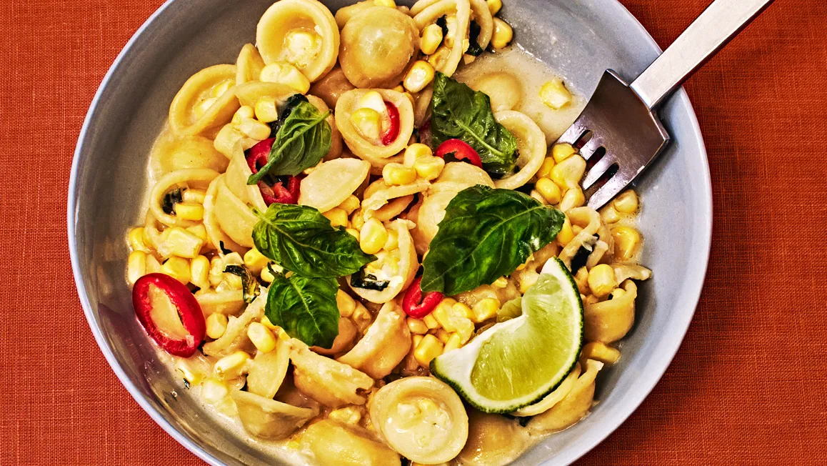 Orecchiette Au Maïs Frais Alfredo