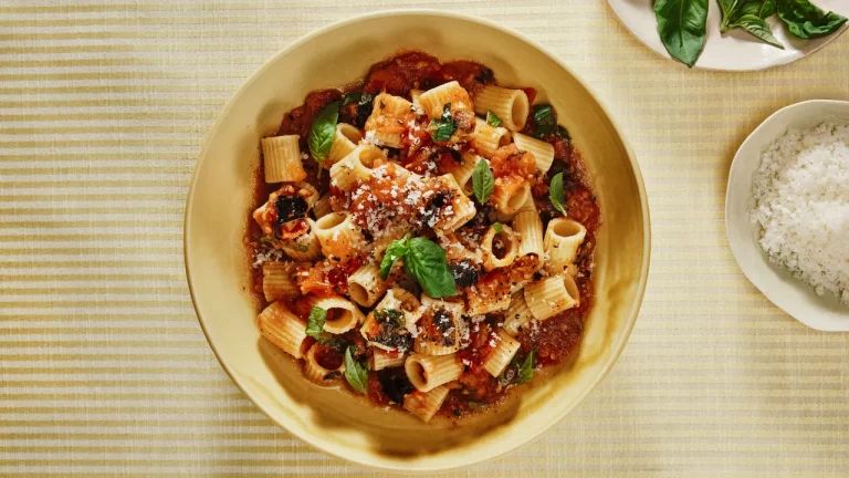 Pâtes Pomodoro à la Plancha