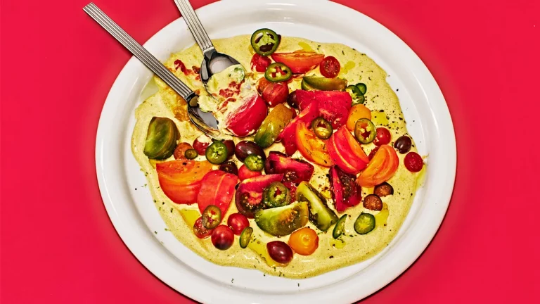 Tomates au yaourt au curry